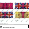 Photo of British 1st Division Infantry Flags (Sheet 2 of 3) (BRC002 )