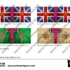Photo of British 2nd Division Infantry Flags (Sheet 4 of 4) (BRC008)