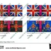 Photo of British 3rd Division Infantry Flags (Sheet 3 of 5) (BRC011)