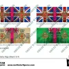 Photo of British 4th Division Infantry Flags (Sheet 4 of 4) (BRC017)