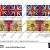 Photo of British Highland Division Infantry Flags (Sheet 4 of 4) (BRC021 )