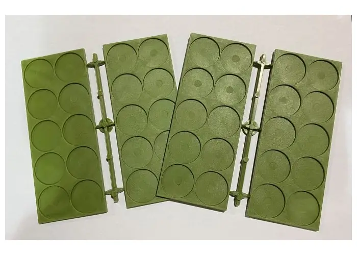 25mm Diameter Recessed Movement Tray (10 Spaces)