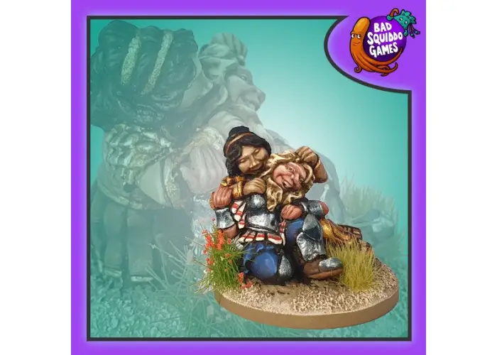 Amazon and Dwarf Vignette