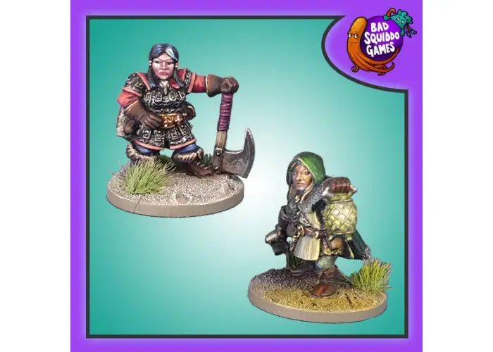 Dwarf Captain and Thief