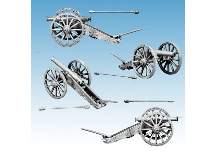 Prussian 6 Pounder Gun (Super Detail)