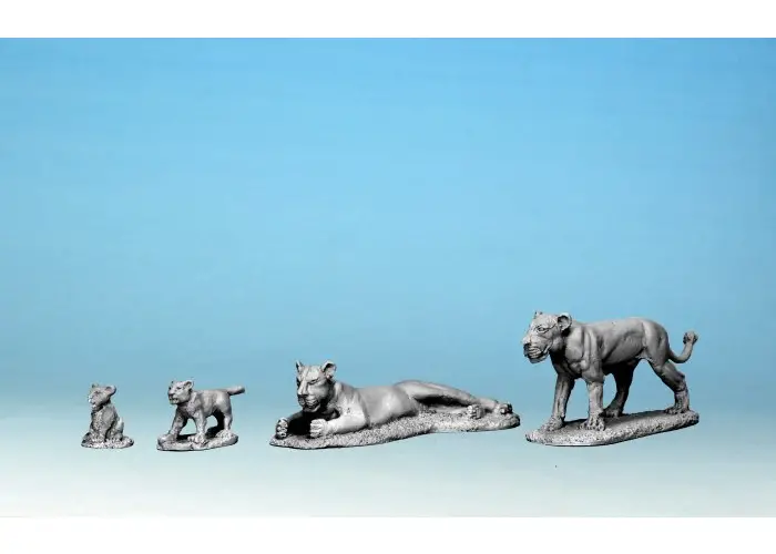 Lioness and Cub