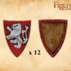 Photo of Lion Rampant Shields (DVSH13)