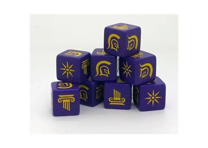 Saga Greek Dice 