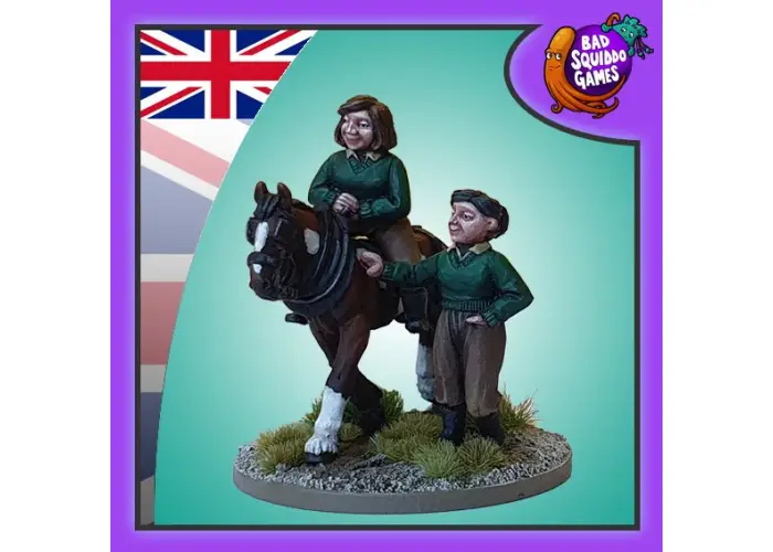 Land Army - Horse Rider & Lead