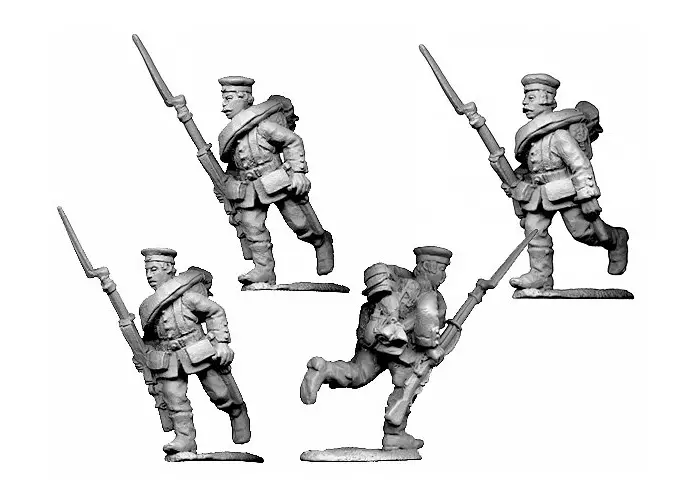 Prussian Line Infantry Charging (Feldmutze) 1