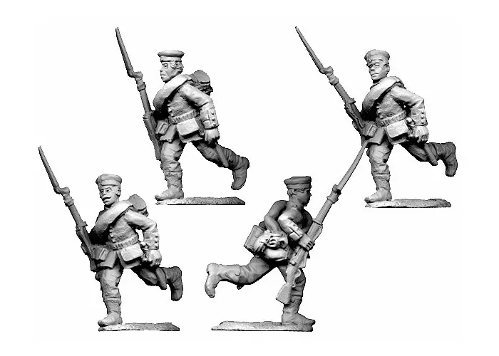 Prussian Line Infantry Charging (Feldmutze) 2
