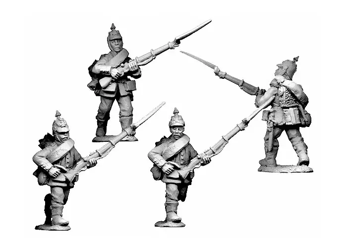 Prussian Skirmishers in Pickelhaube 1