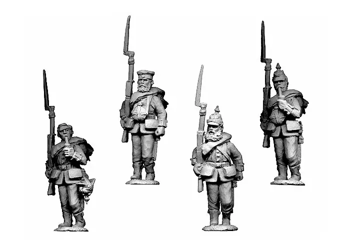 Guard Characters Advancing