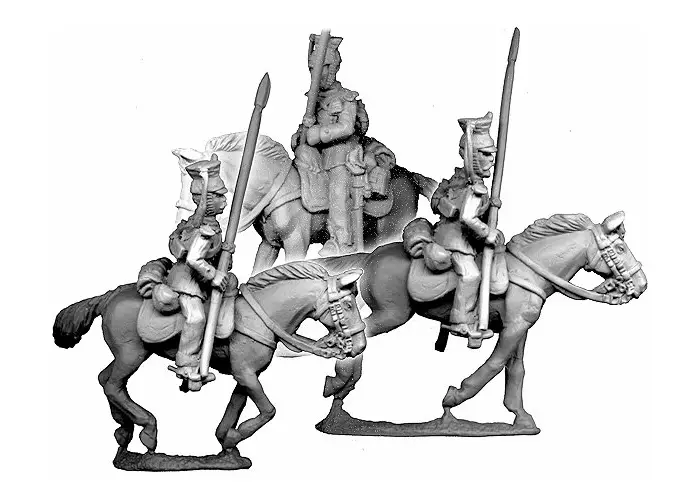 Uhlan Troopers Charging