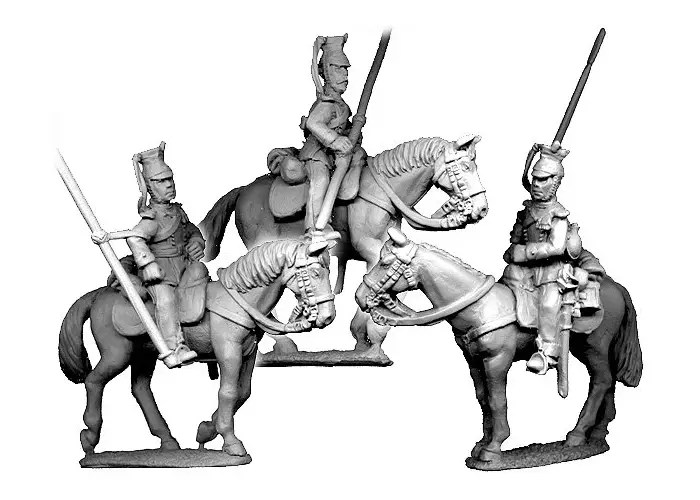 Uhlan Troopers Scouting