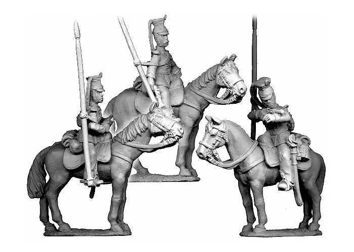 Uhlan Troopers with Pistols