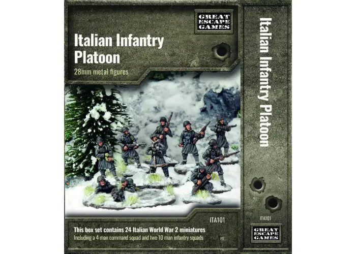 Italian Infantry Platoon  Winter Uniform