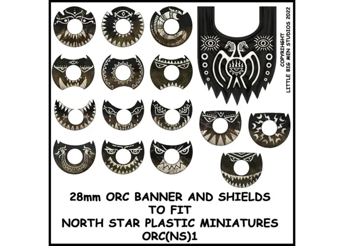 Orc Banner & Shield Transfers