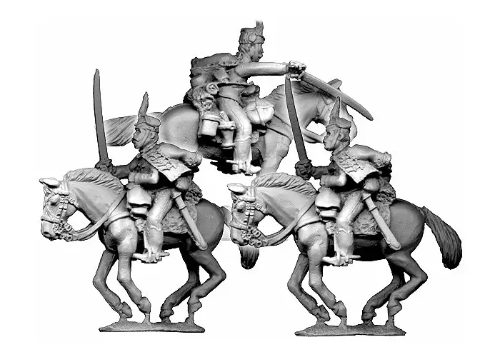 Hussar Troopers Charging