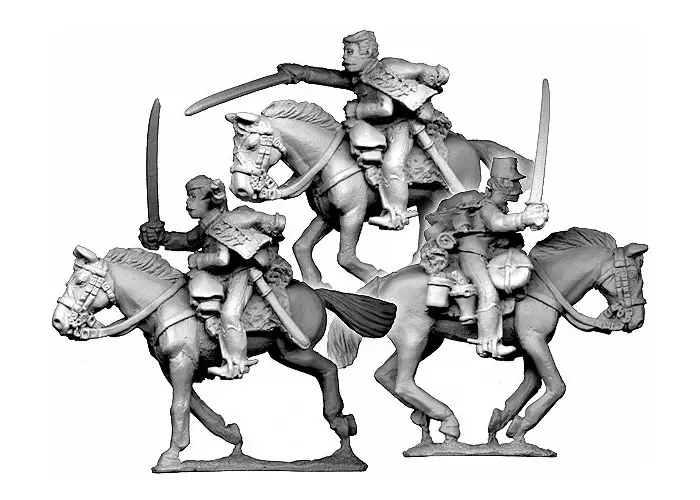 Hussar Characters Charging