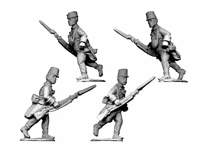 Hungarian Infantry Running, Light Kit