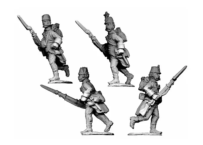 Hungarian Infantry Running Characters