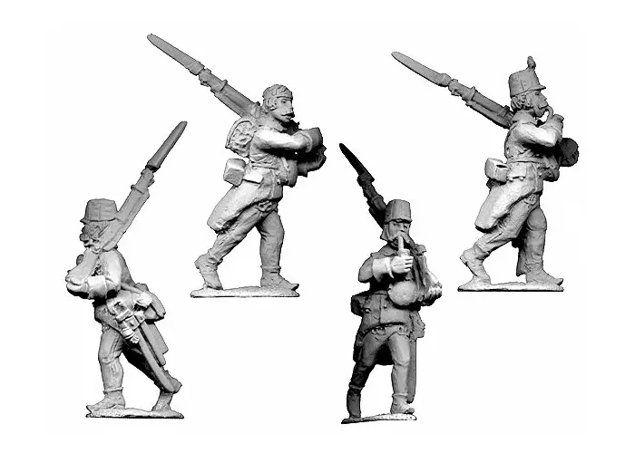 Hungarian NCOs Marching