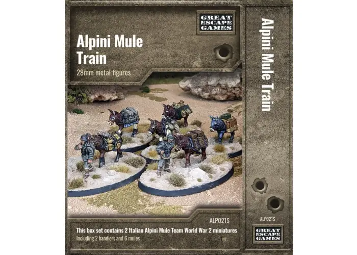 Alpini Mule Train