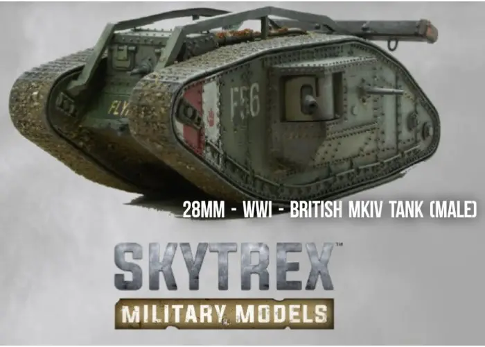 Mark IV (Male), British WWI Tank