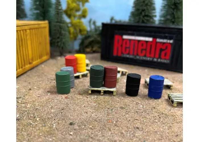 8 x Oil Drums