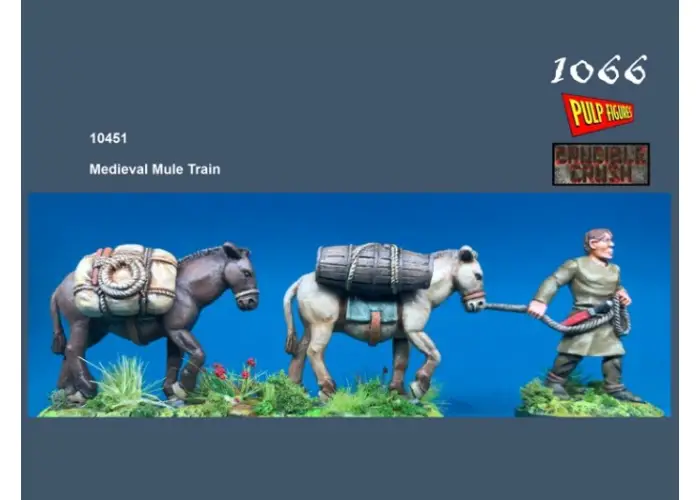 Medieval Mule Train
