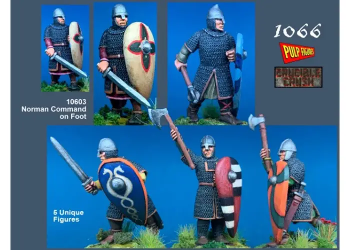 Norman Commanders On Foot