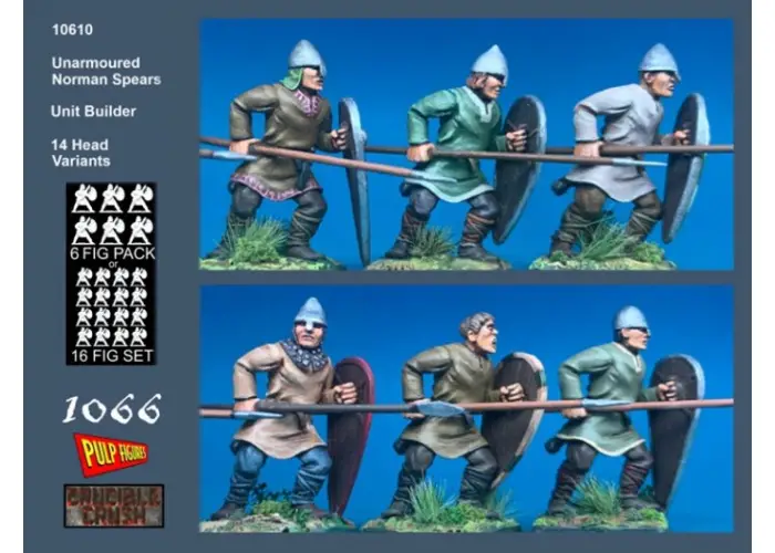 Unarmoured Norman Spears Unit Builder