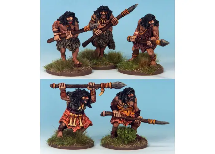 Cavemen Warriors II (Long Weapons)