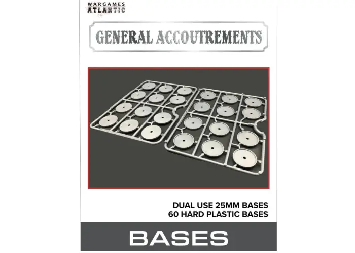 Bases (Dual use 25mm round) x60