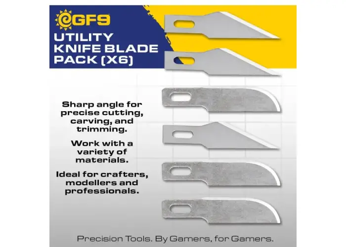 "Utility" Knife Blade Pack