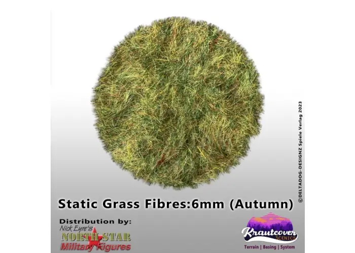 Static Grass Autumn 6mm