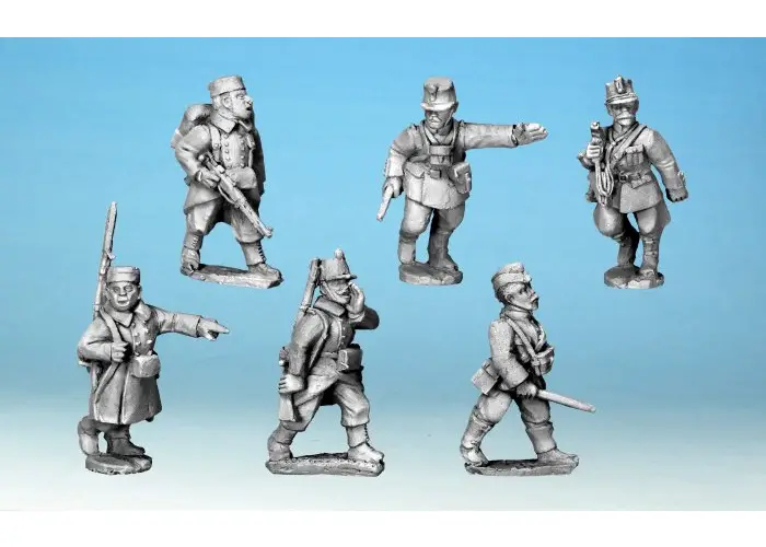 Belgian Officers and NCOs