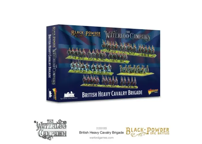 Black Powder Epic Battles: Waterloo - British Heavy Cavalry 