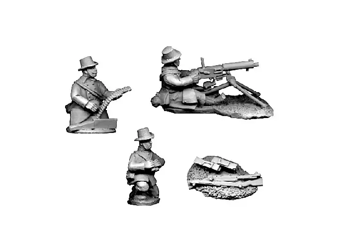 Maxim HMG with Carabinier Crew