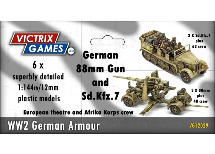 German 88mm Gun and Sd.Kfz.7