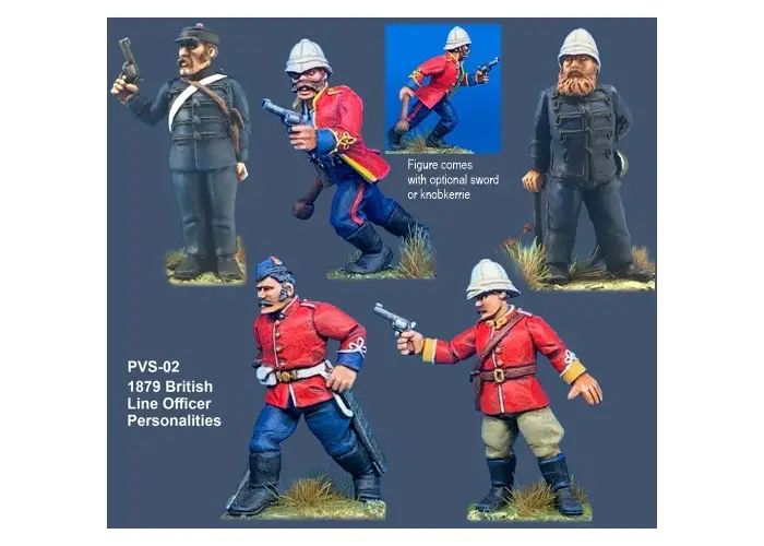 1879 British Line Officer Personalities