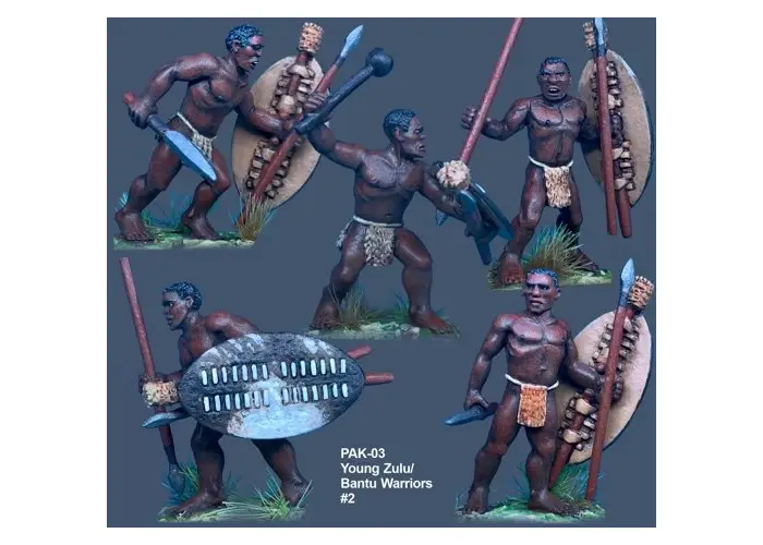 Young Zulu/Bantu Warriors #2