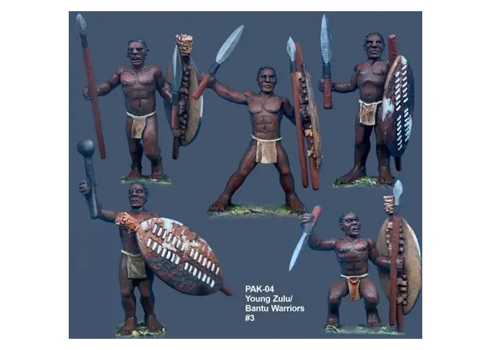 Young Zulu/Bantu Warriors #3