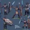 Photo of Young Zulu/Bantu Warriors #3 (PAK 04)