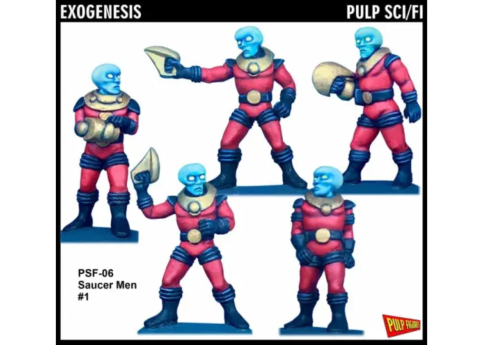 Saucer Men #1