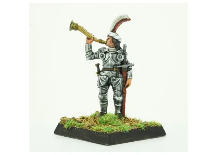 SWISS HORN BLOWER, 1476