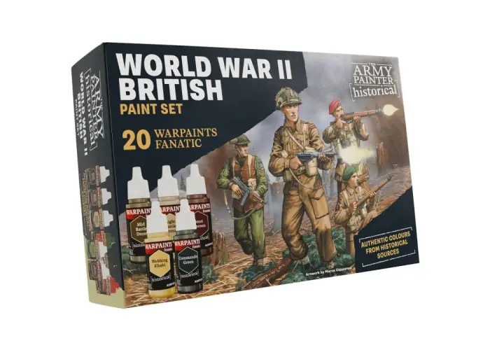 Warpaints Fanatic: World War II British Paint Set