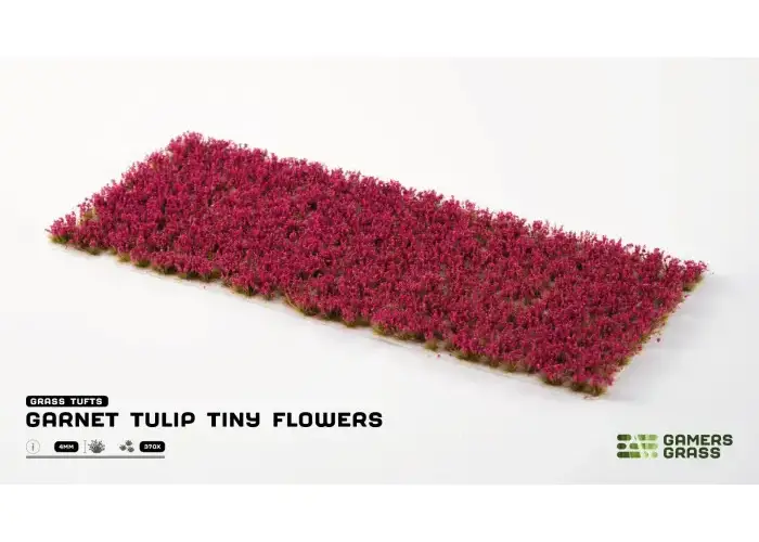 Garnet Tulip Tiny Flowers