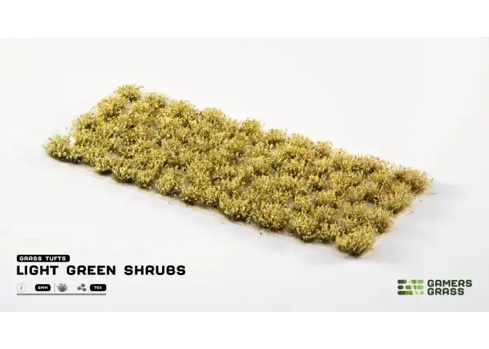Light Green Shrubs